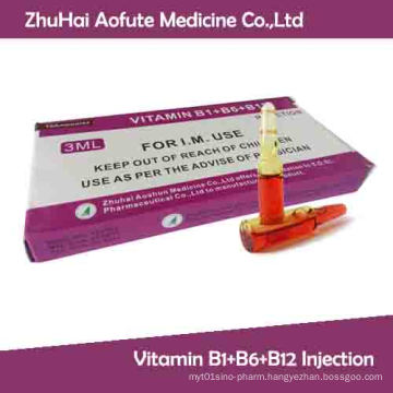Vitamin B1+B6+B12 Injection